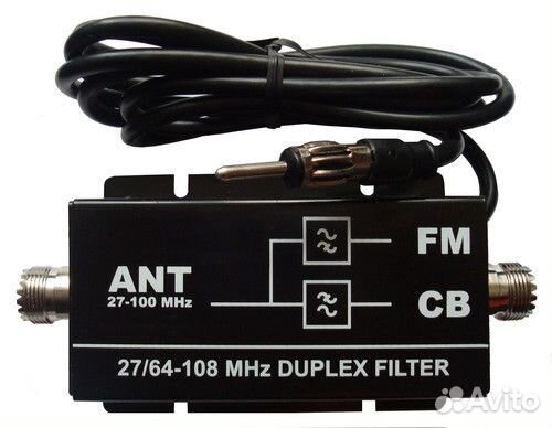 Дуплексер Optim Filter CB-FM (27 и 64-108 мгц)