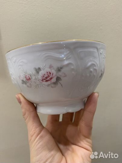 Пиала bernadotte 4 шт. серые розы