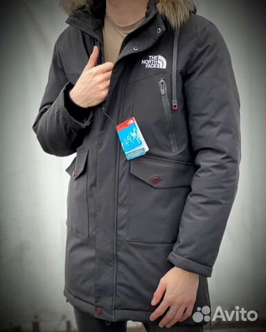 Мужская зимняя куртка парка TNF