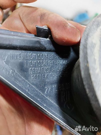 Задний правый внутренний фонарь VW Passat CC