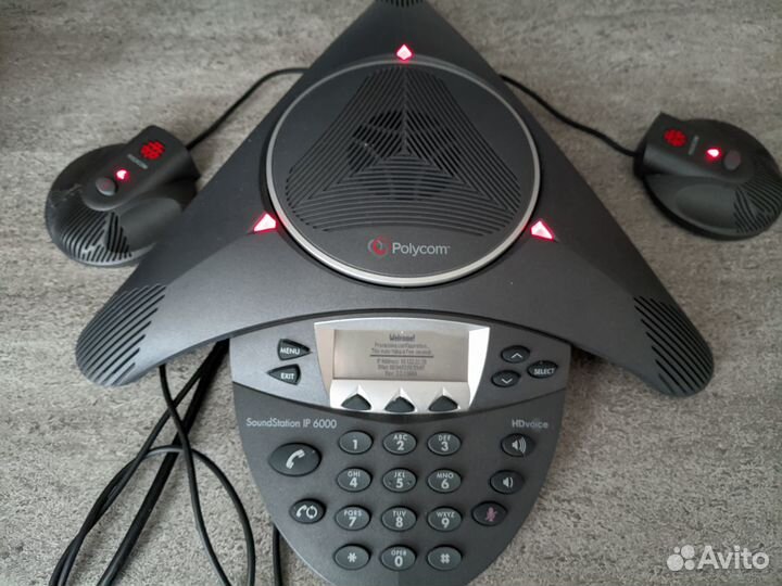 IP телефон Policom SoundStation IP6000 + VTX1000