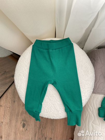 Комплект боди и штаны с шапочкой