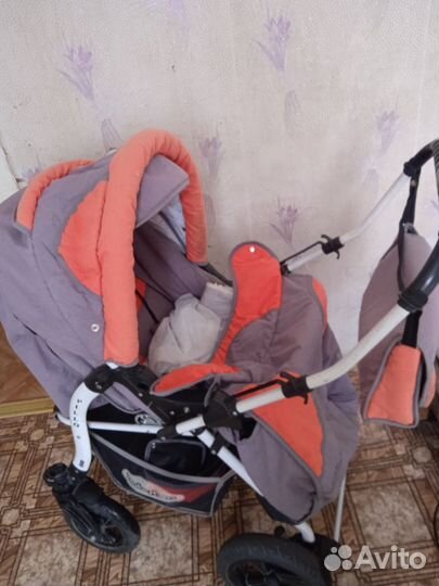 Детская коляска 2 в 1 бу