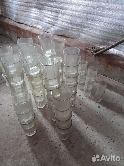 Стаканы граненые СССР
