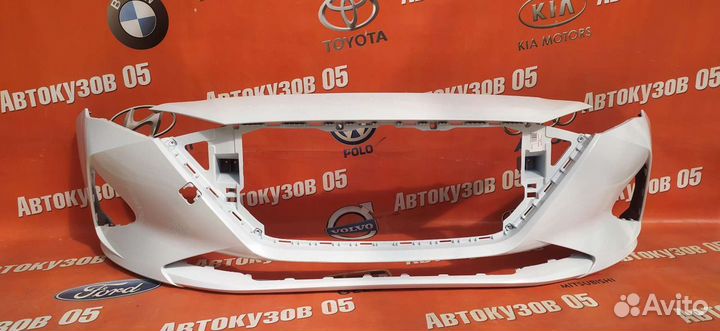 Бампер передний Хендай Солярис 2 рестайлинг с 21г