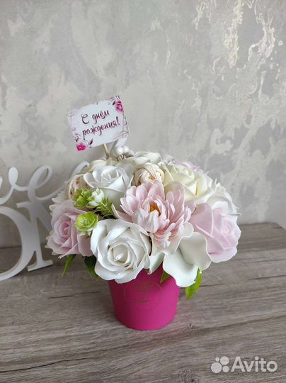 Букеты из мыльных роз. Цветы. Подарки