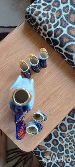 Сувенирный фарфоровый набор рыба