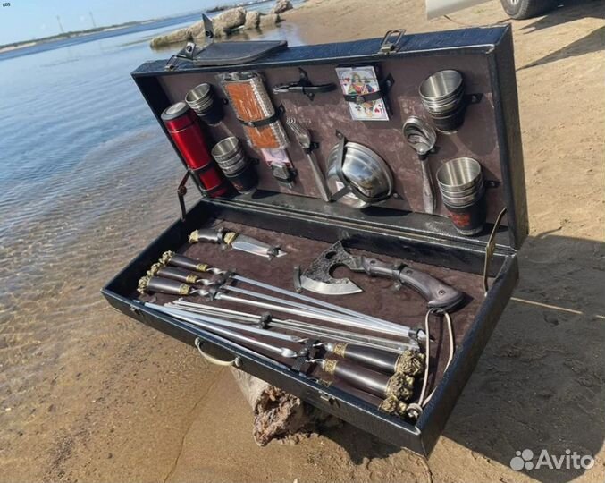 Шашлычный подарочный набор