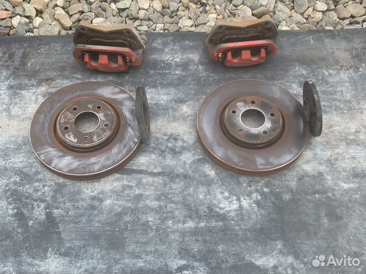 Диски' суппорта с кододками и проставки