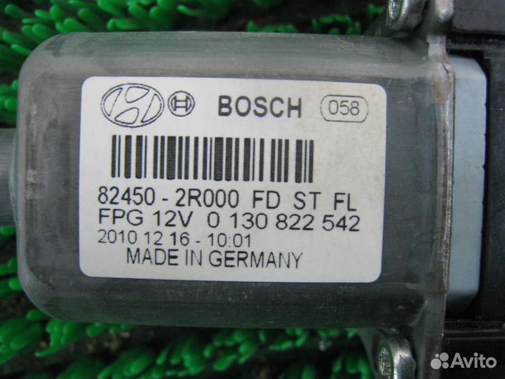 Мотор стеклоподъёмника передний левый Hyundai i30