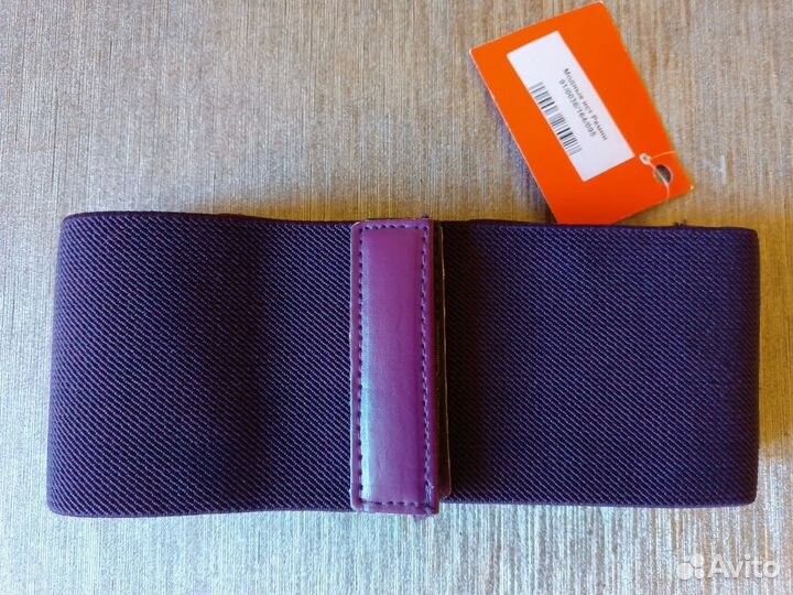 Пояс резинкой на липучке, новый