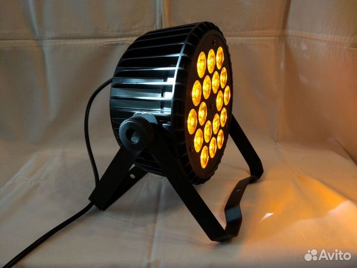 LED PAR 18x18 rgbwa+UV ver.PRO (2023)