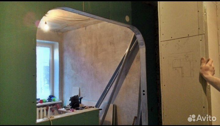 Ремонтные и отделочные работы, строительство