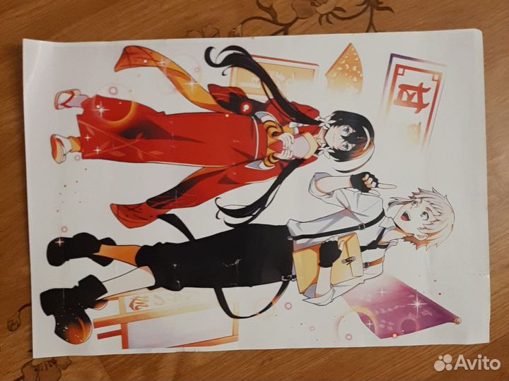 Плакаты постеры аниме