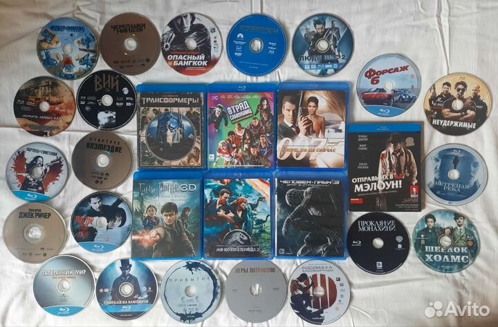 4K, UHD, Blu-Ray, HDR, 3D Фильмы Диски Кино