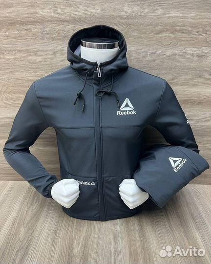 Мужской спортивный костюм rebook без флиса 46-60