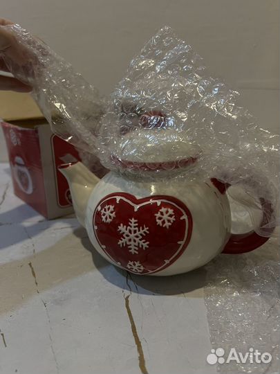 Чайник заварочный новый + сахарница и молочник