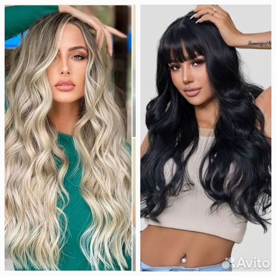 Новый женский парик длинные волосы