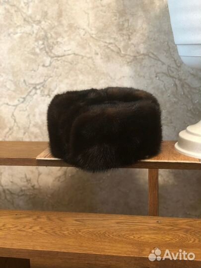 Норковая шапка ушанка