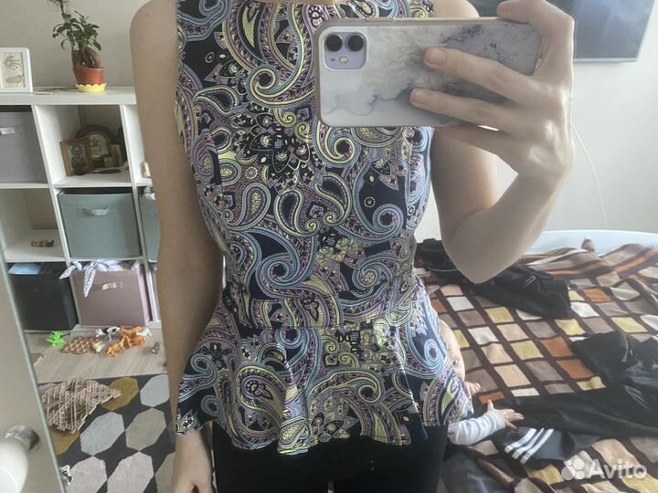 Блузка женская с коротким рукавом