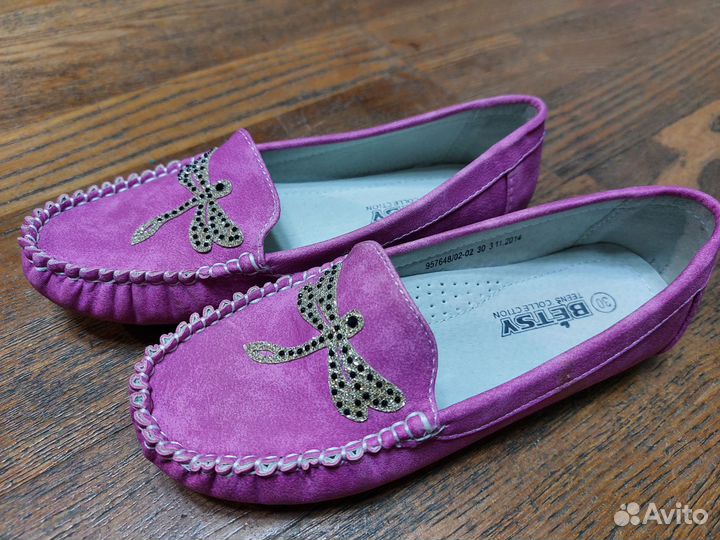 Мокасины 30 размер