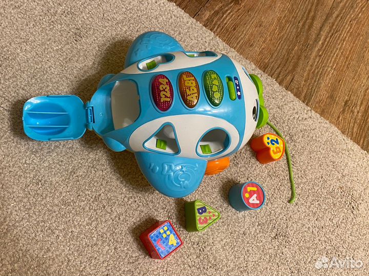 Развивающие игрушки. Сортер. Самолет