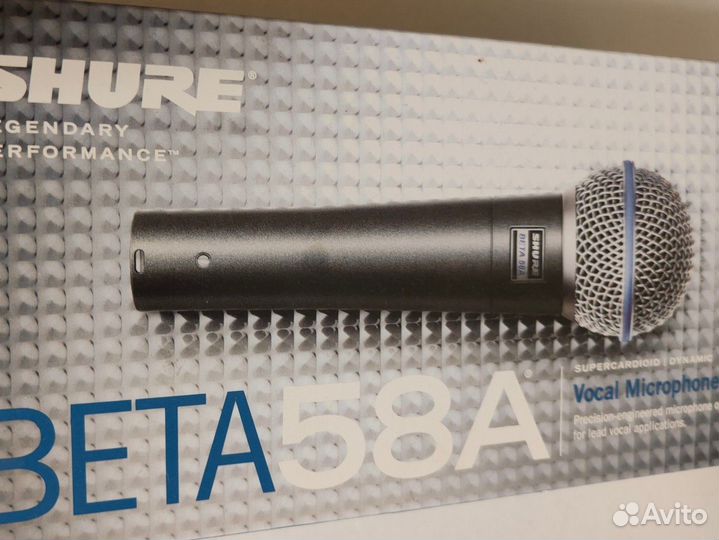 Микрофон shure beta 58A