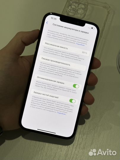 iPhone 12 Pro Max 89 АКБ / Ростест / Sim