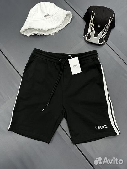 Шорты celine унисекс (хлопок)