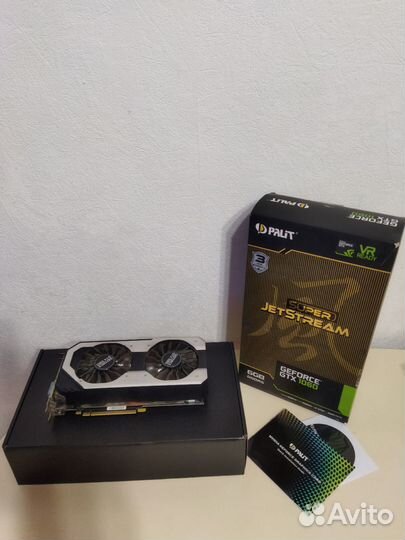 Видеокарта gtx 1060 6gb palit super Jet Stream