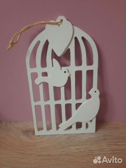 Надпись из дерева