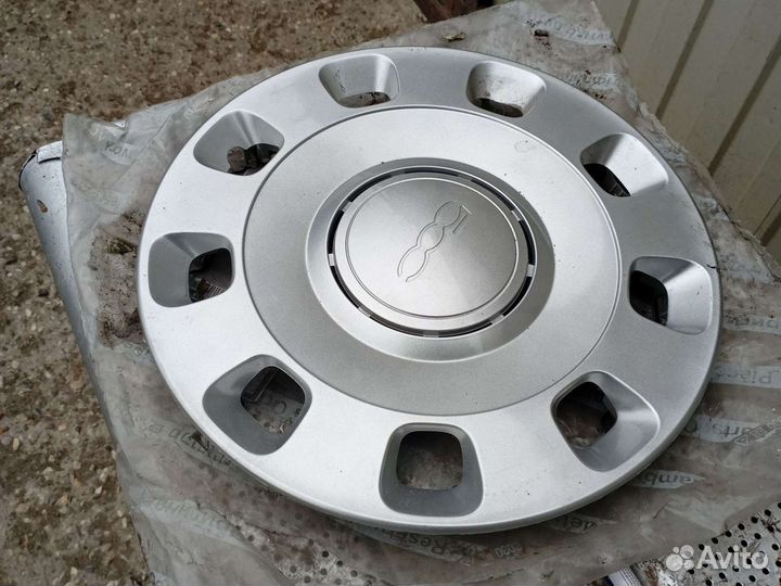 Колпак колёсный Fiat 500 R15 68196125AA