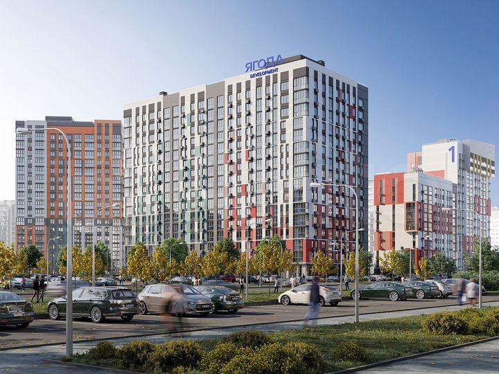 2-к. квартира, 68,8 м², 5/16 эт.