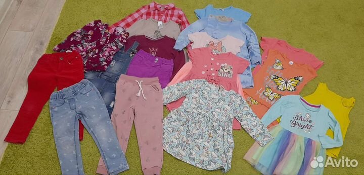 Вещи пакетом для девочки 98 - 104