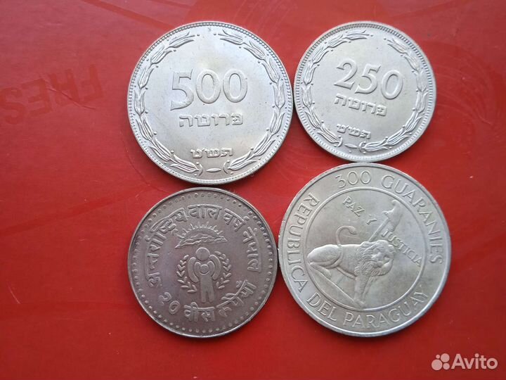 Иностранные серебряные монеты