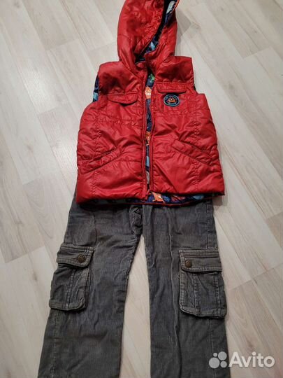 Жилетка и брюки для мальчика 98