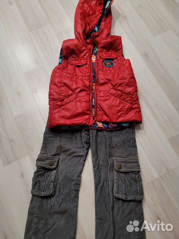 Жилетка и брюки для мальчика 98