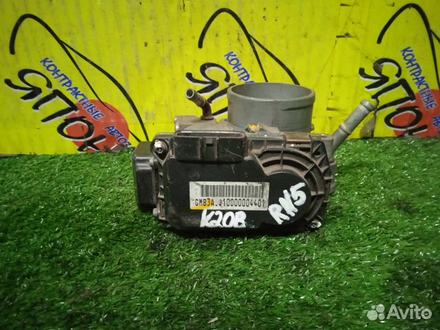 Заслонка дроссельная honda K20B stream RN5 электро