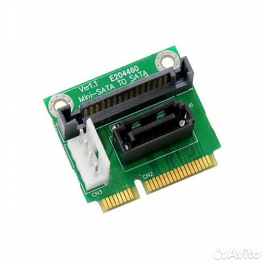 Переходник msata - SATA в корпусе 2.5