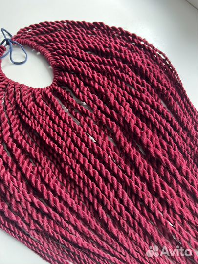 Комплект кос новый. Сенегальские косички