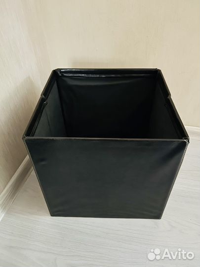 Пуф складной с местом для хранения экокожа