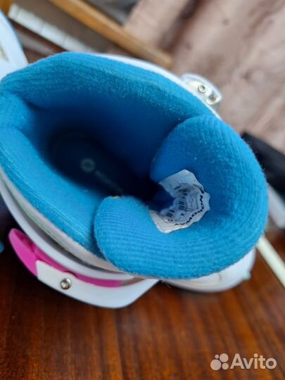 Коньки для девочки раздвижные 31-36