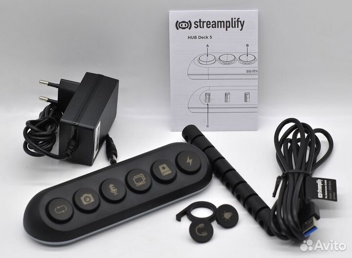 USB хаб на 5 портов Streamplify HUB deck 5