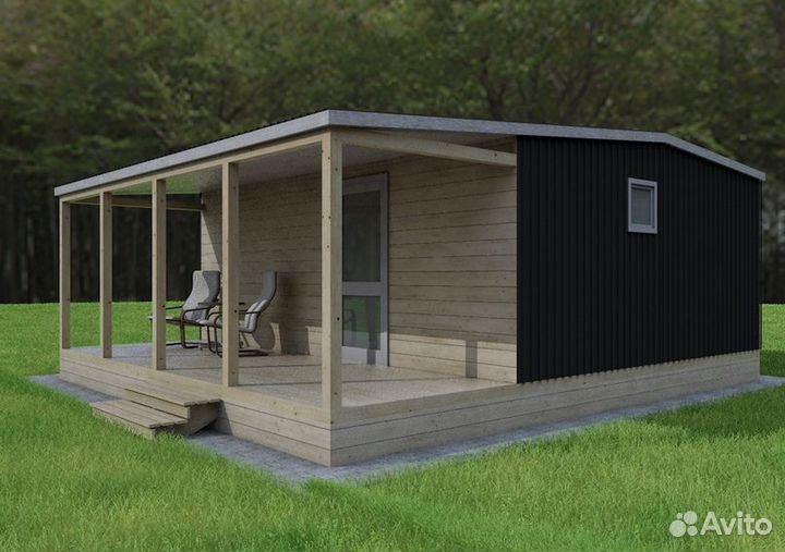 Модульный дом 40 кв.м. под ключ