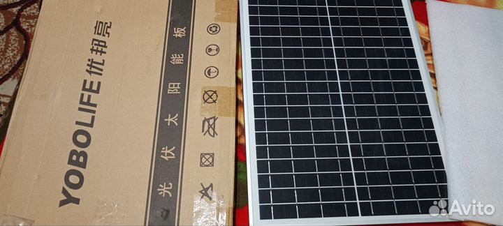 Солнечная панель, поликристаллическая