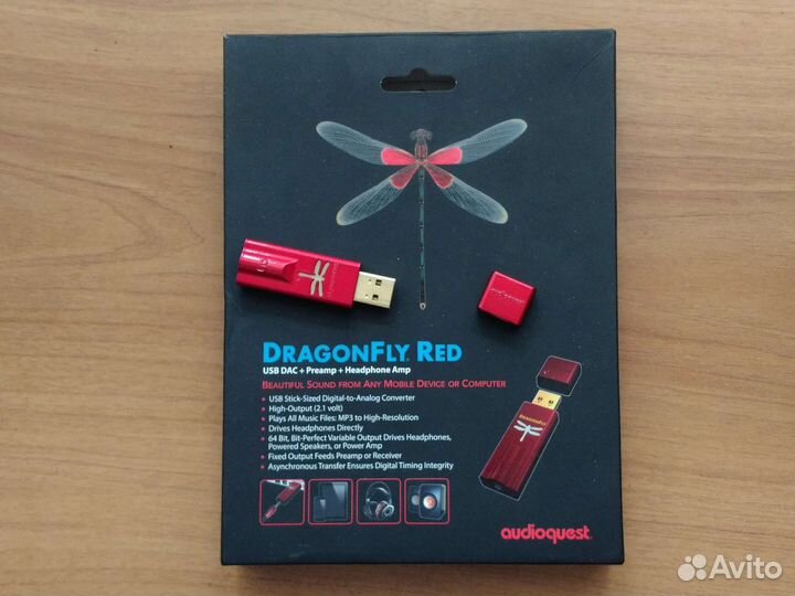 USB цап Audioquest DragonFly Red