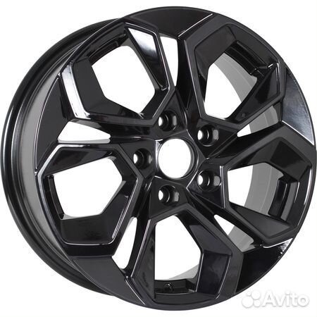 KDW KD1620 : 6,5x16 5*108 Et:45 Dia:63,3 Black Pai