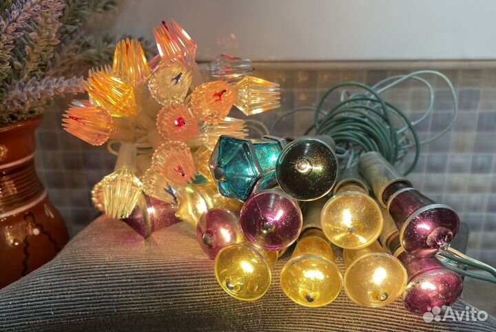 Елочная гирлянда СССР