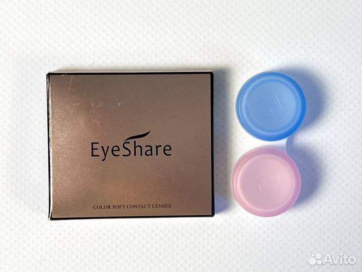 Цветные линзы контактные зеленые EyeShare