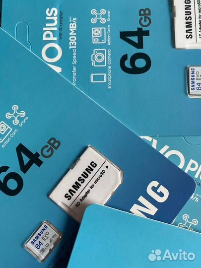 Карта памяти 64Gb Micro SD Samsung с доставкой